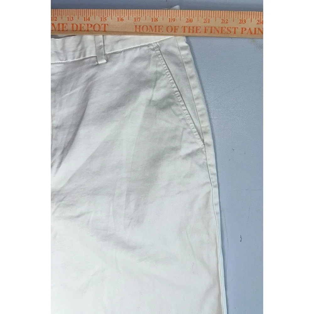 Mens Vineyard Vines‎ Breaker Pale Butter Yellow Khaki Shorts Size 38 Chino Golf